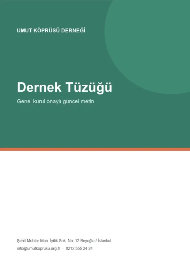 Dernek Tüzüğü